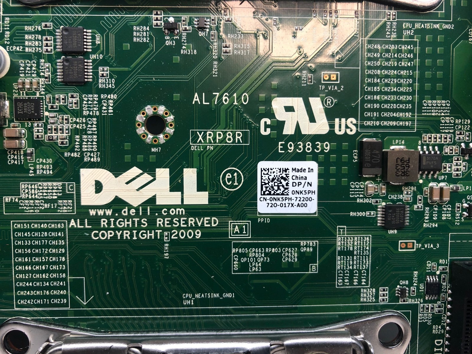 Dell Precision T7910 Dual Socket LGA2011-V3 DDR4 Workstation Motherboard 0NK5PH