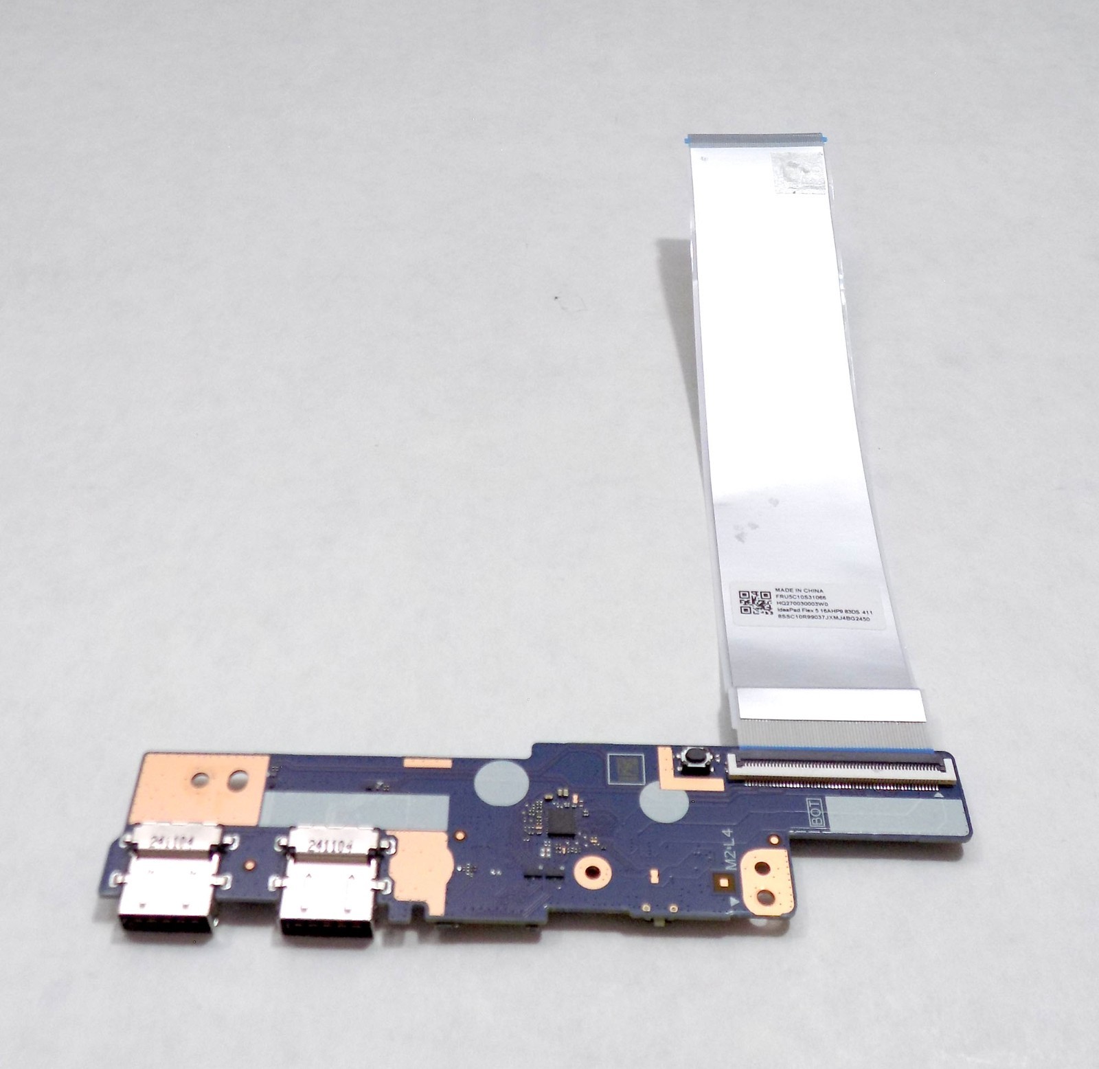 Lenovo IdeaPad 5 2-in-1 16I Power Button USB Card Reader Board NB6837D_DB_ Cable