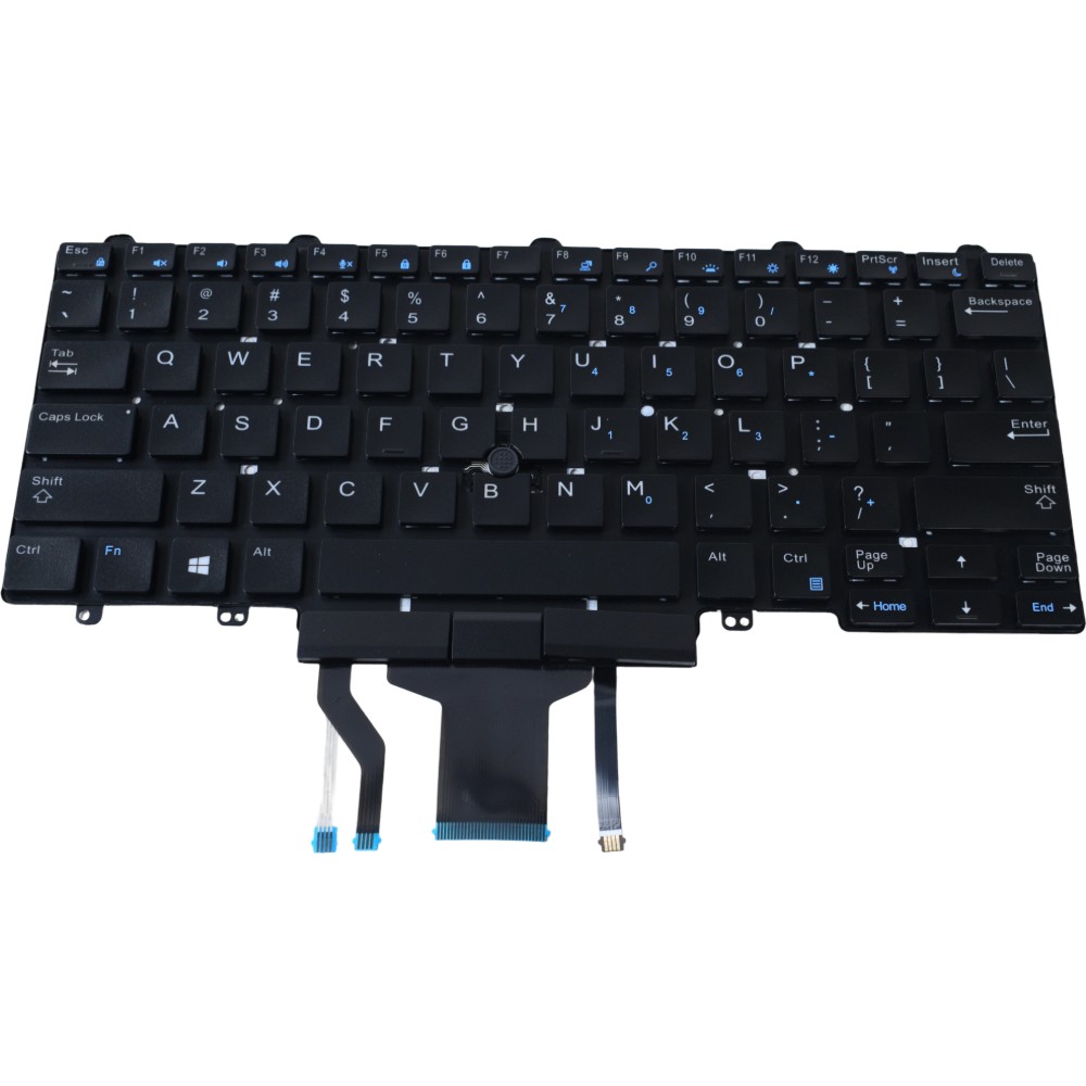 Backlit Keyboard w/ Pointer For Dell Latitude 5490 5491 5495 7490 Laptops 6NK3R