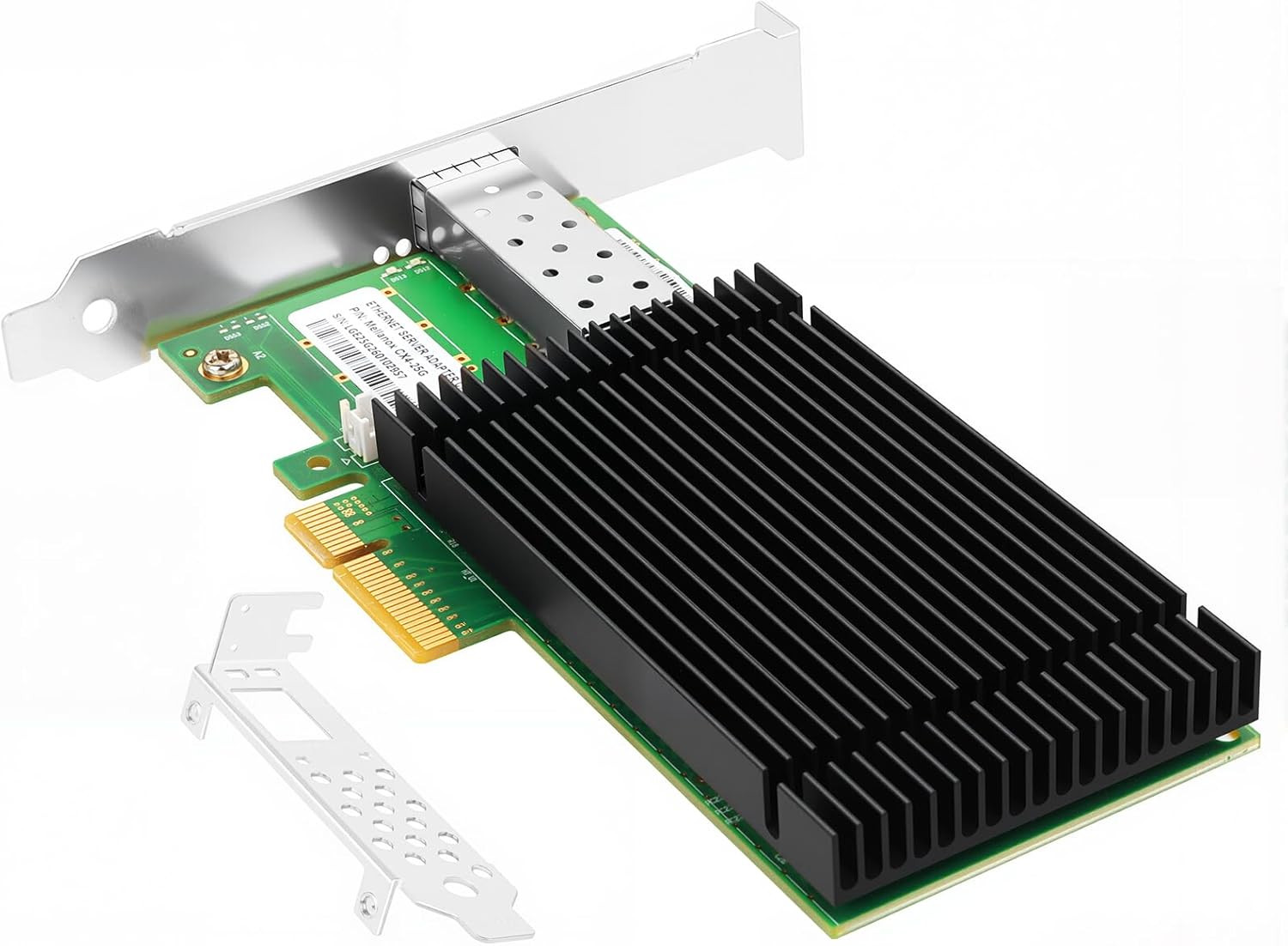 25Gbe NIC Card for Mellanox MCX4111A-SFP28-X4, Pcie 3.0 X4 25Gb Ethernet NIC wit