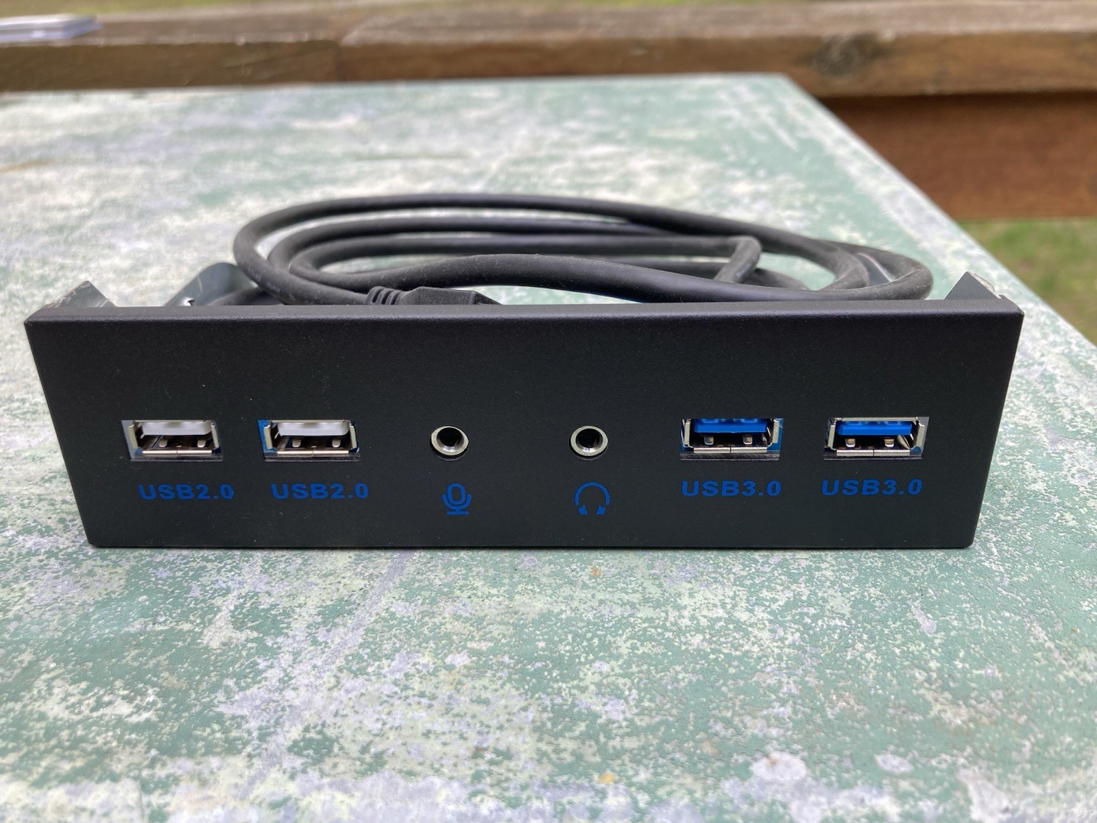 5.25″ Front Panel USB Hub 2 Ports Usb 3.0 And 2 Ports Usb 2.0 With HD-Audio Port