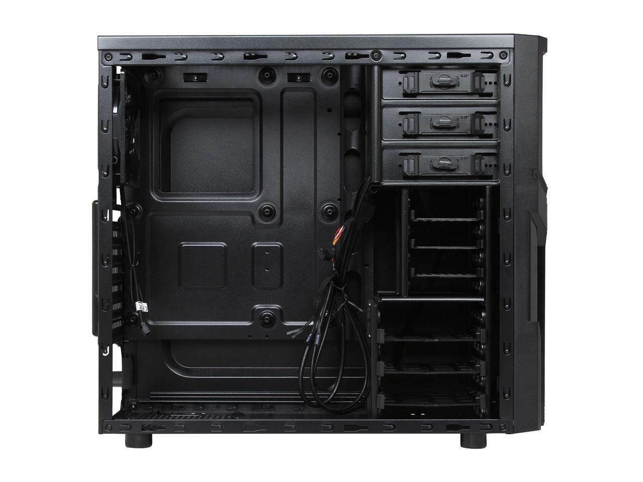 Thermaltake Versa H21 Mid Tower Computer Case with USB 3.0 and All-Black Interio