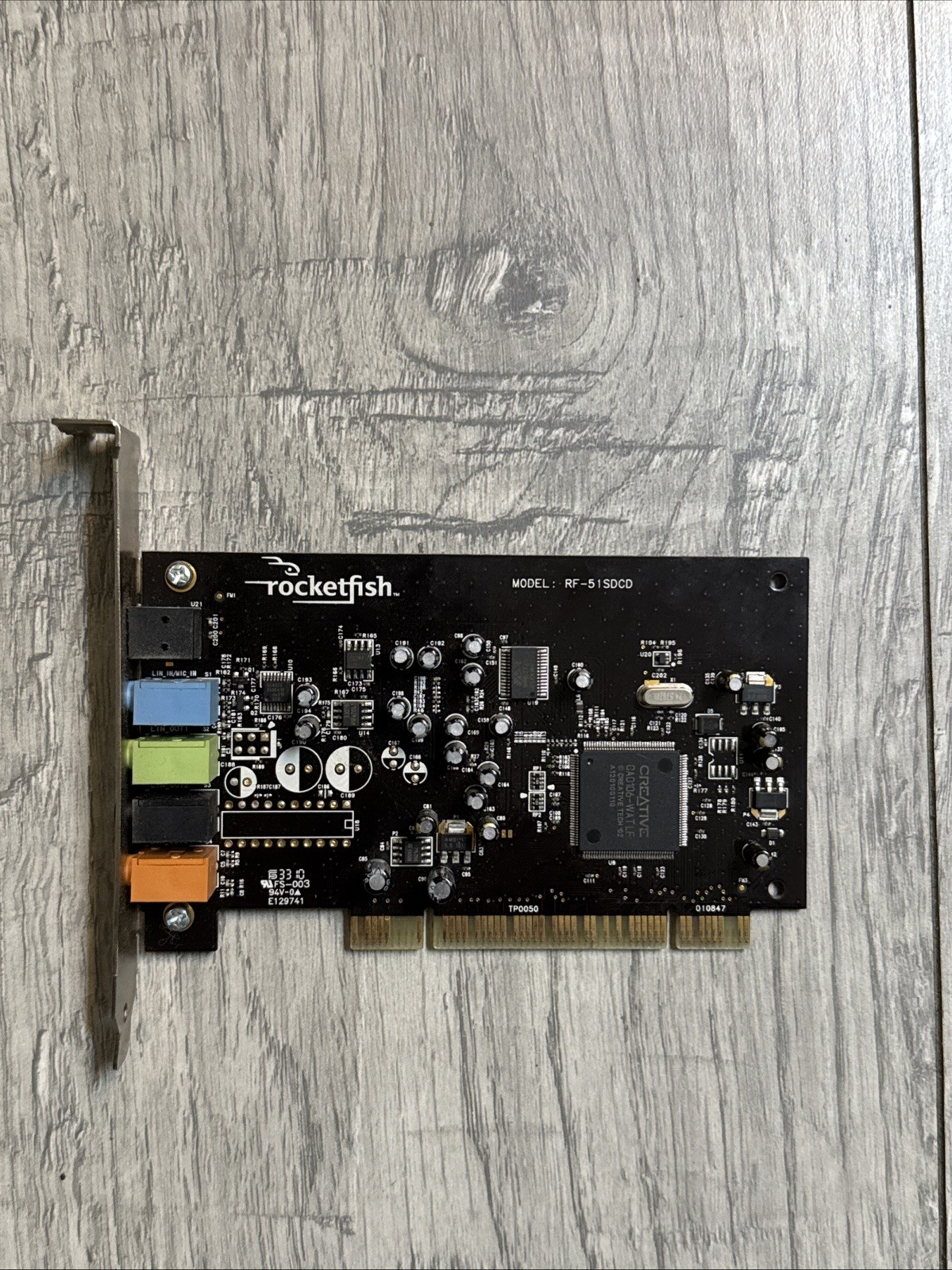 Rocketfish PCI (RF51SDCD) 5.1 Surround Sound Card