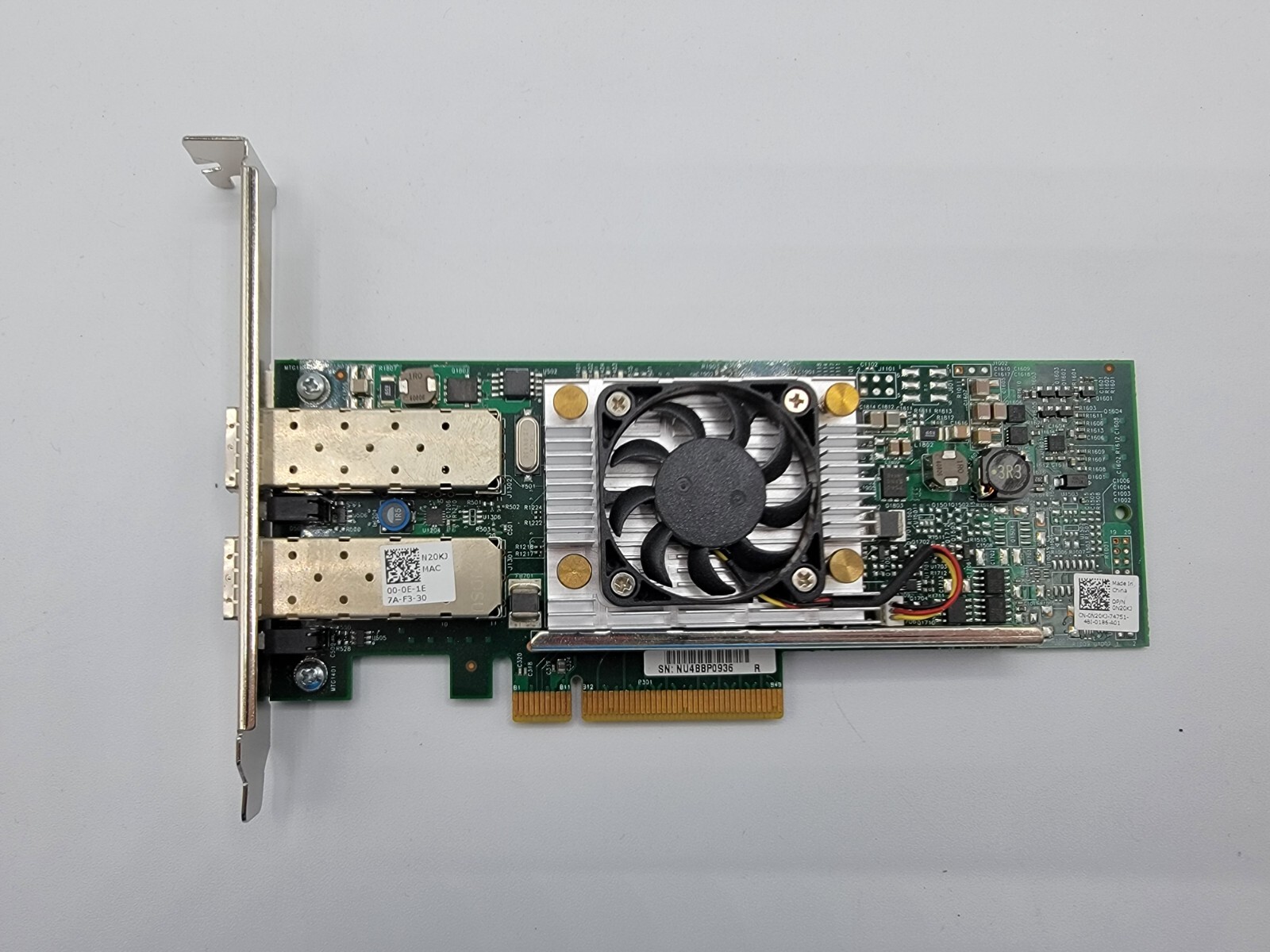 Dell Broadcom 57810S Dual 10GbE PCIe Converged Network Adapter – N20KJ