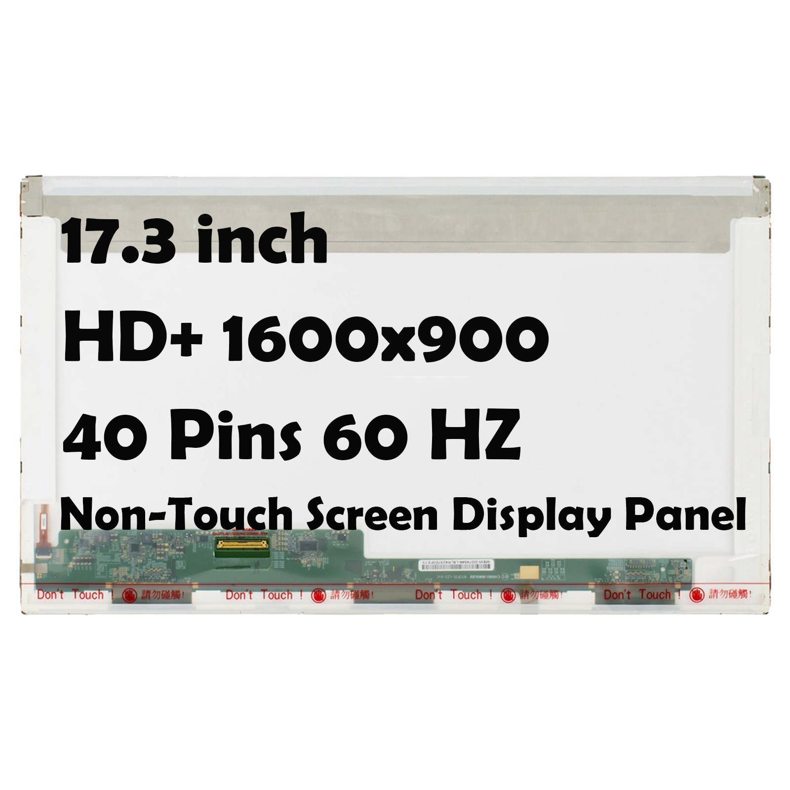 17.3″ N173FGE-L21 N173FGE-L23 1600×900 40 Pin LCD Non-Touch Screen Display Panel