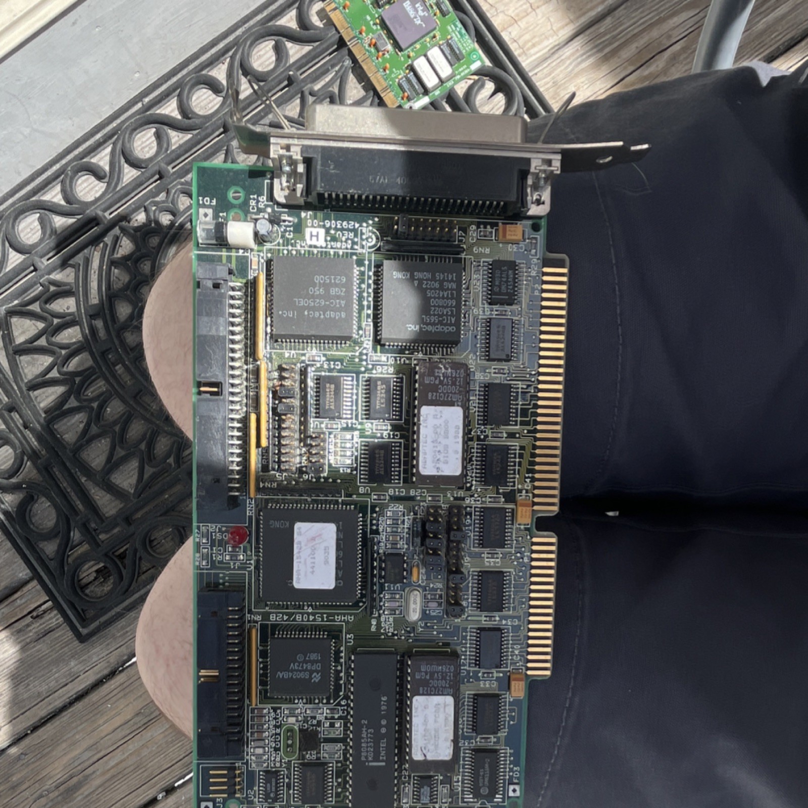 Adaptec AIC-6250EL PCI SCSI Disk Controller Card 2 Ports MPN 429307-00 used