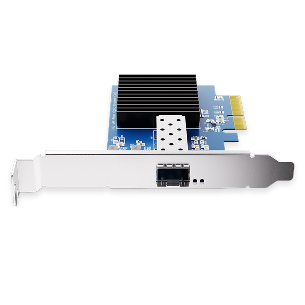 Realtek RT8127AF 10G-SFP LAN Optical Port PCI-E 3.0-4X diskless network Card PXE