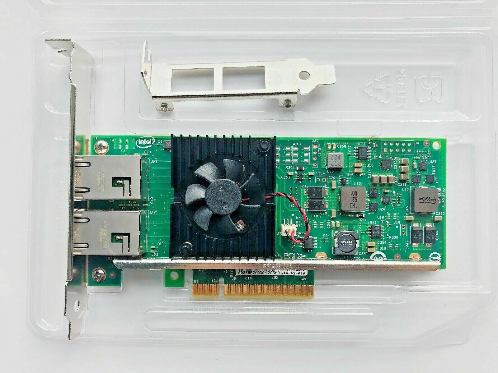 Intel X540-T2 10GbE Dual Port Copper RJ-45 NIC Network Adapter Dell 540-BBHD