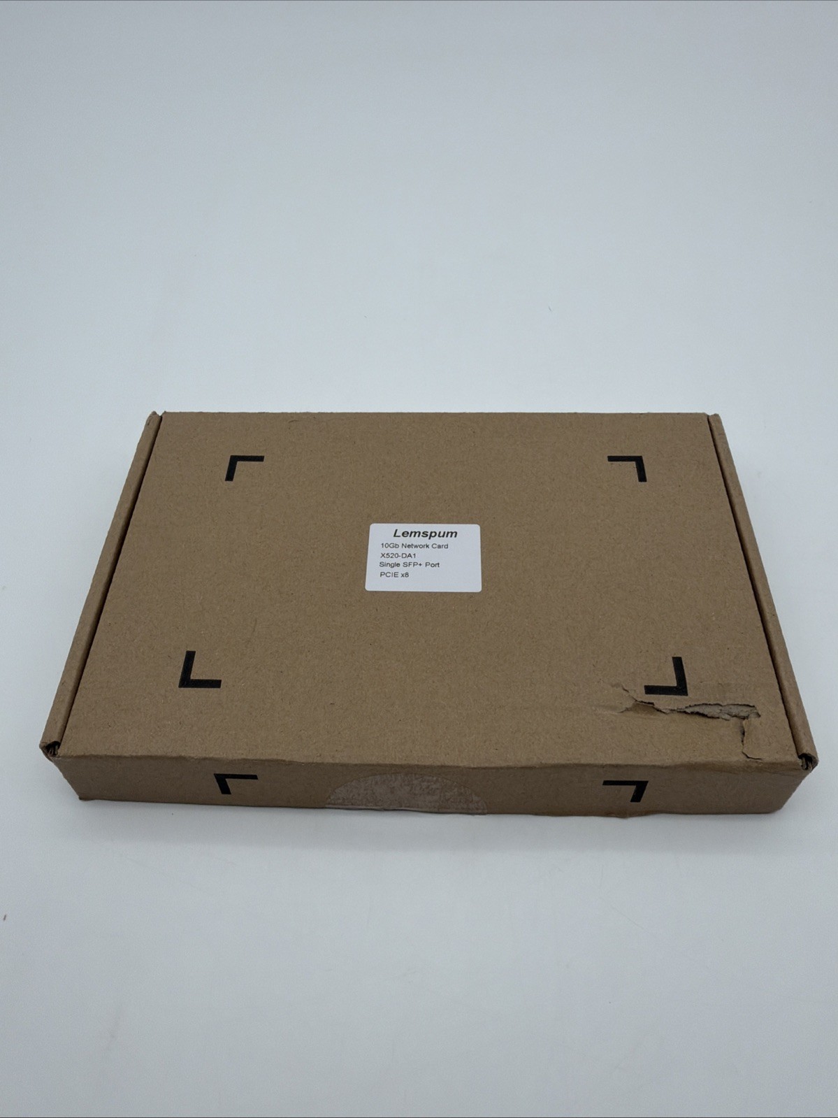 10 Gbps PCIe NIC Network Card Single SFP+ Port Intel 82599EN Fits X520-DA1