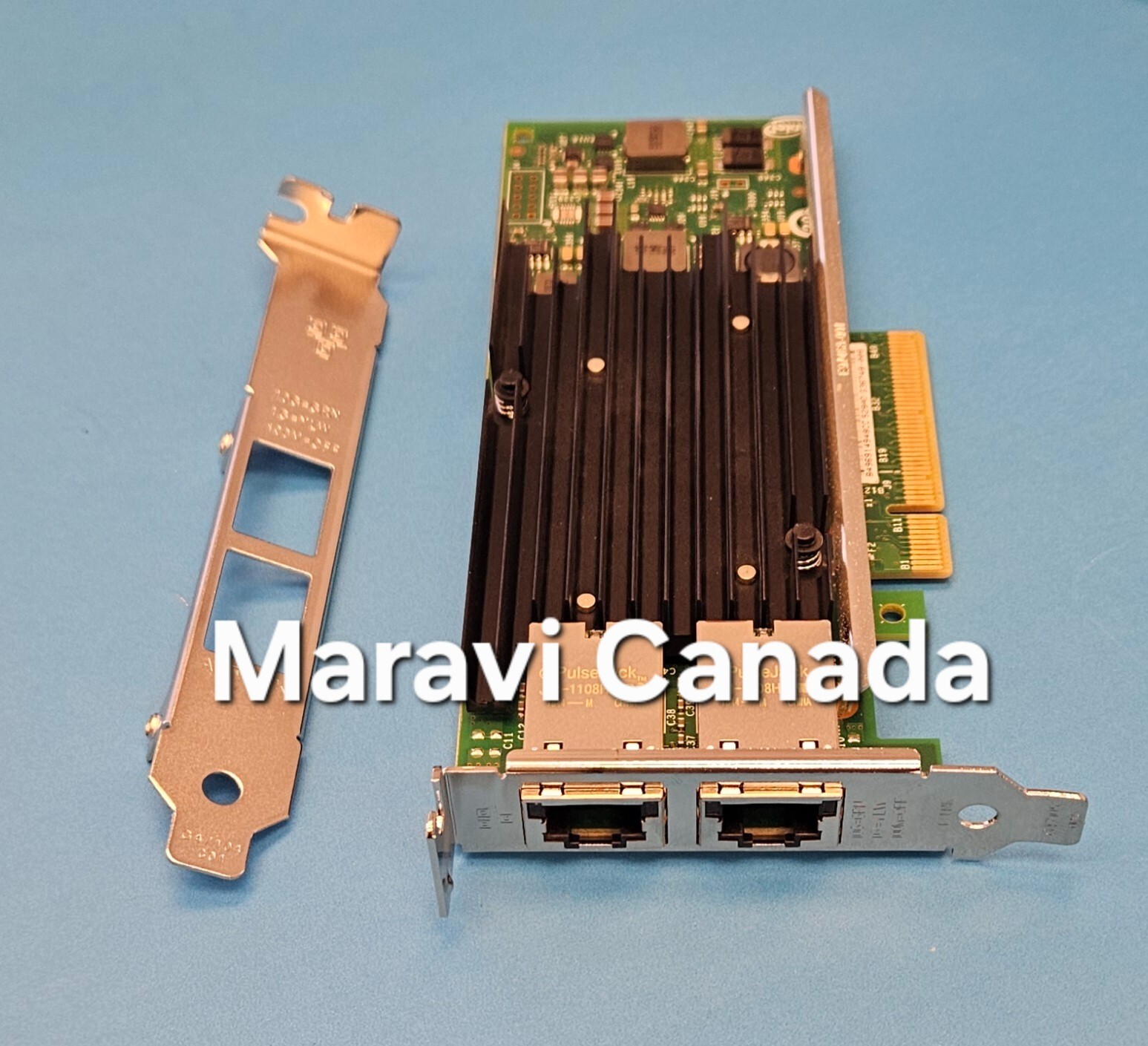 Original Intel X540-T2 dual port 10Gb RJ45 adapter X540T2G1P5 with blue sticker