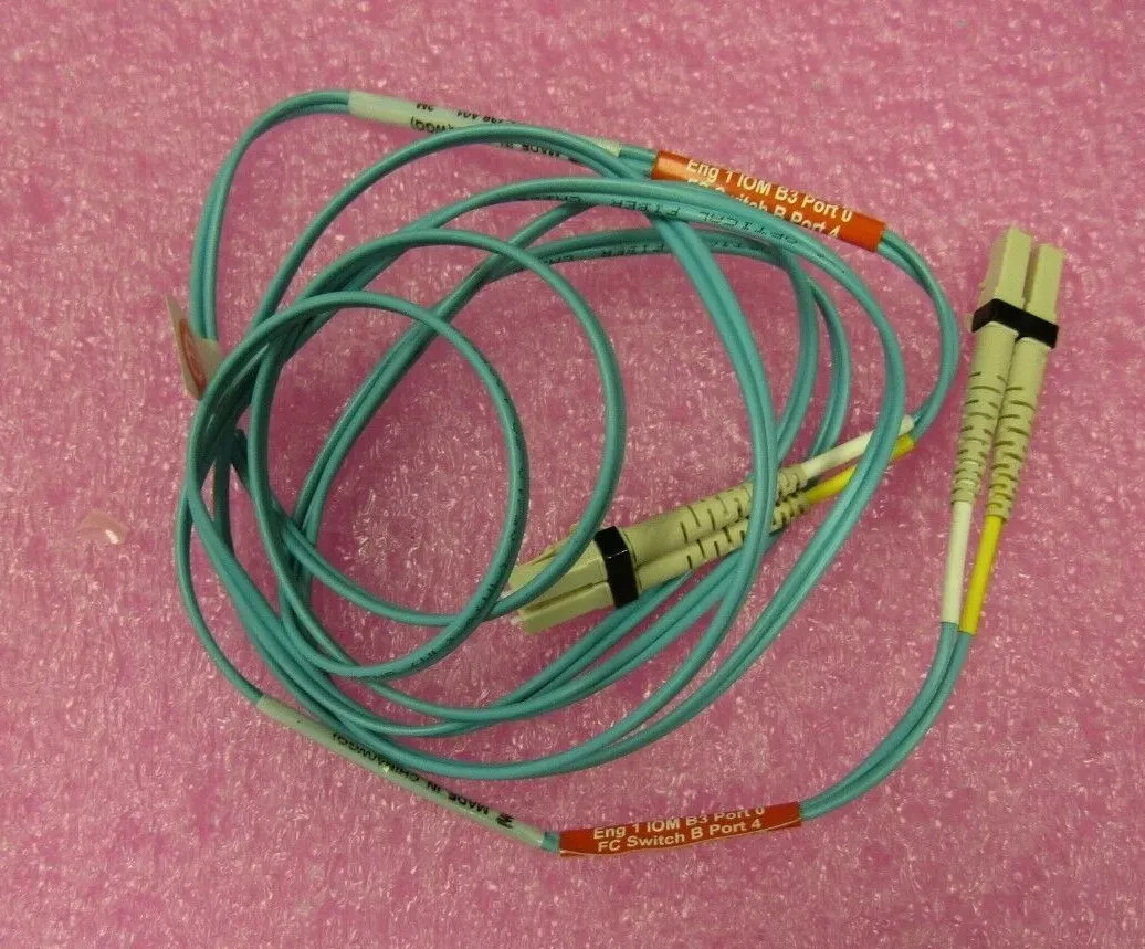 038-003-738 DELL 2METER OM3 LC TO LC 50UM OPTICAL CABLE P