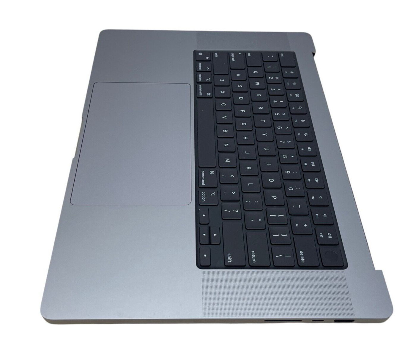 OEM Apple MacBook Pro 16″ M1 2021 A2485 Top Case Keyboard Palmrest Gray – A