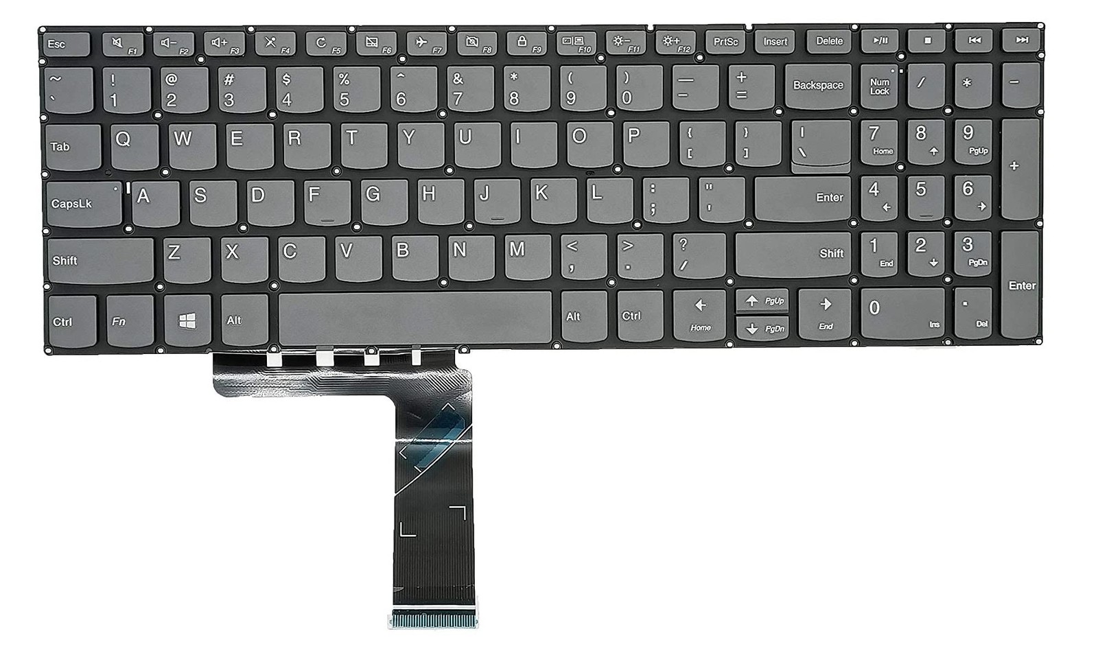 Replacement Keyboard for Lenovo Ideapad 3-15 Series Models