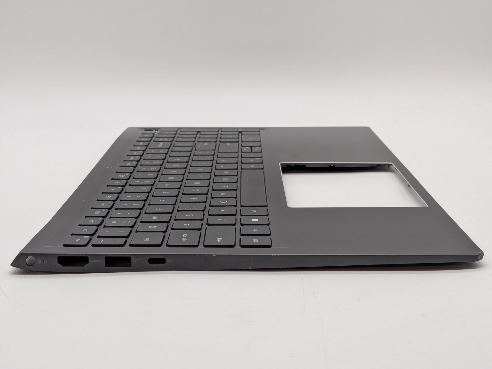 Genuine Dell Vostro 15 5510 5515 V5510 Gray Palmrest w/Backlit Keyboard JVYYX