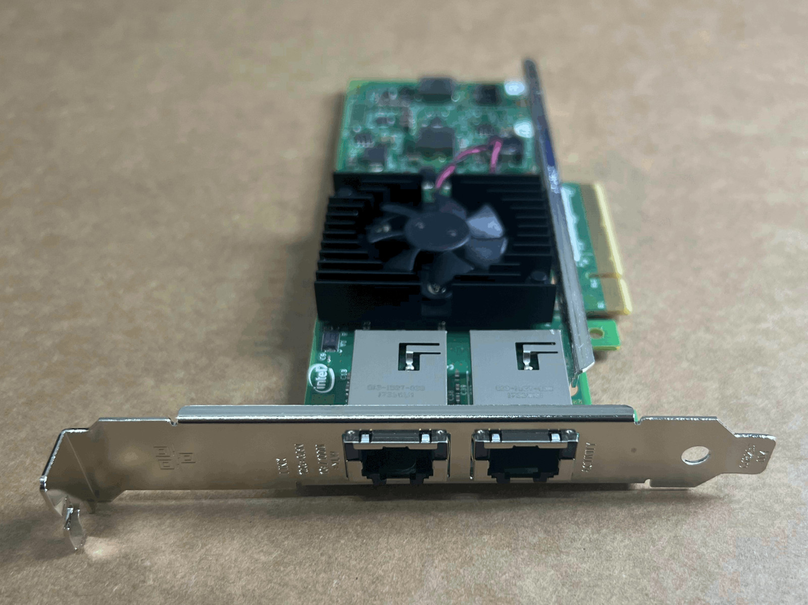 NEW! Intel X540-T2 2-Port 10Gbps RJ45 PCIe Ethernet Network Card – DELL K7H46
