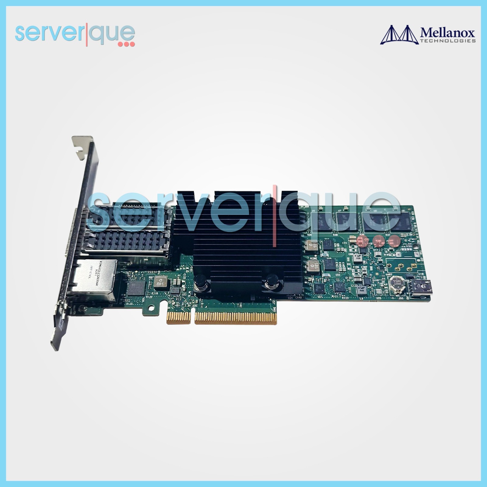 Mellanox MBF2H332A-AECOT BlueField-2 DPU SFP56 25G PCIe 4.0 x8 Dual-Port Adapter