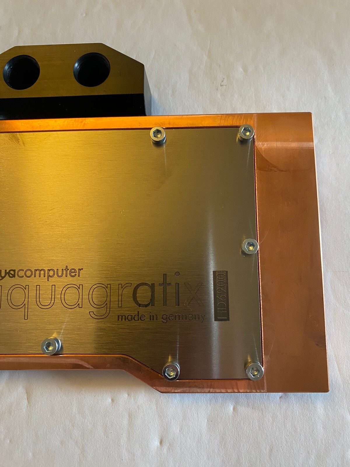 Aqua Computer Aquagratix HD6900 Copper Water Block Made In Germany
