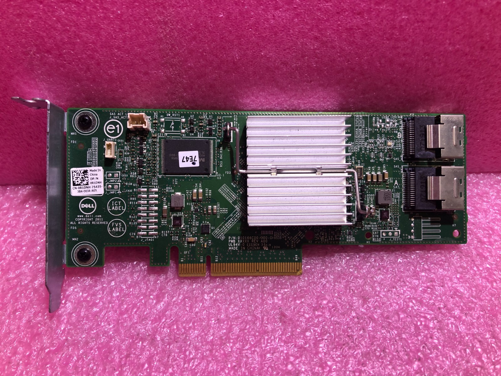 Strong-IT Dell R1dnh Dell Perc H310 Sata / SAS HBA Controller Raid C