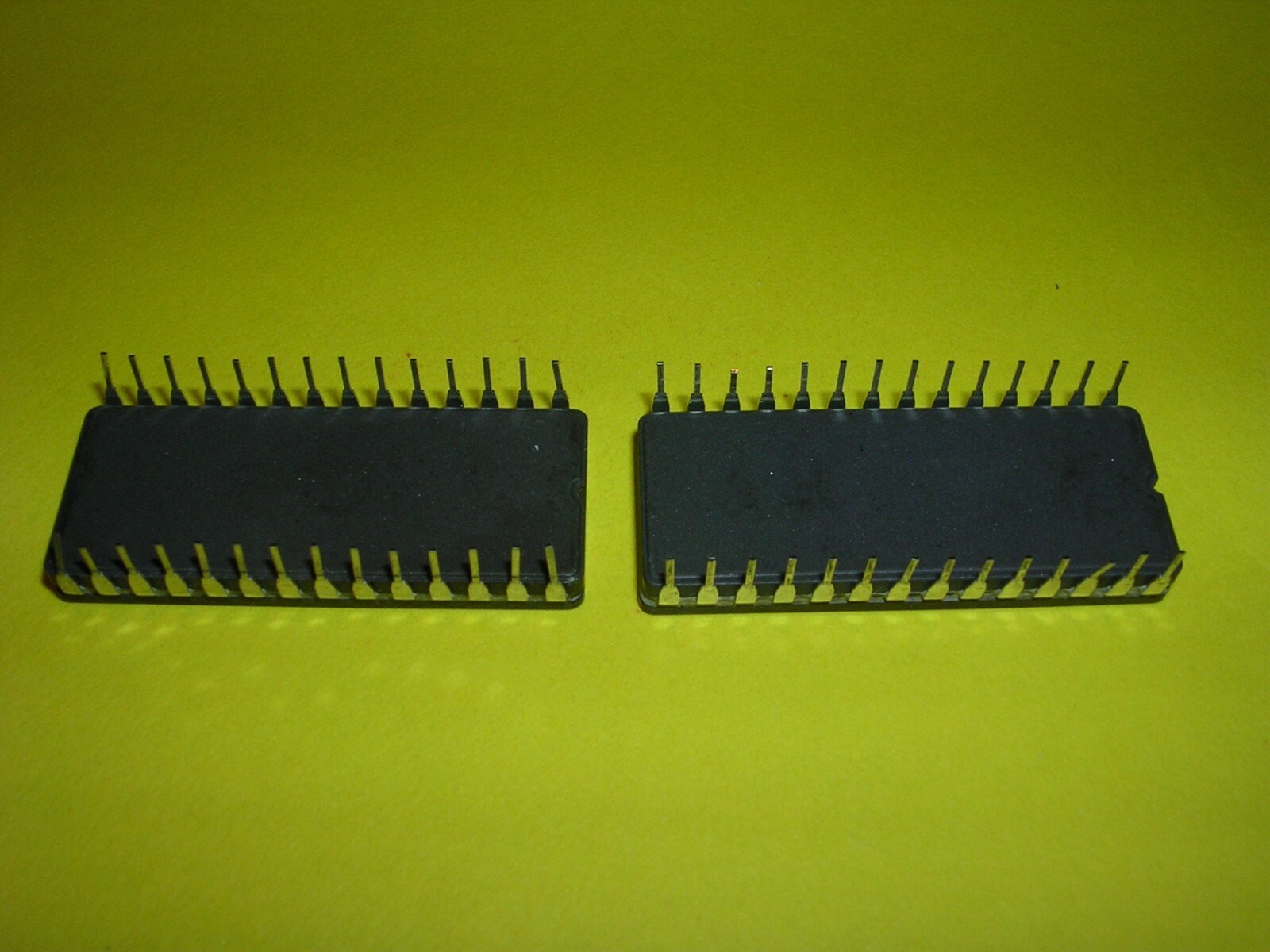 Two (2) Fujitsu MBM2764-20 EPROM Chips (Second Source for Intel 2764, D2764)