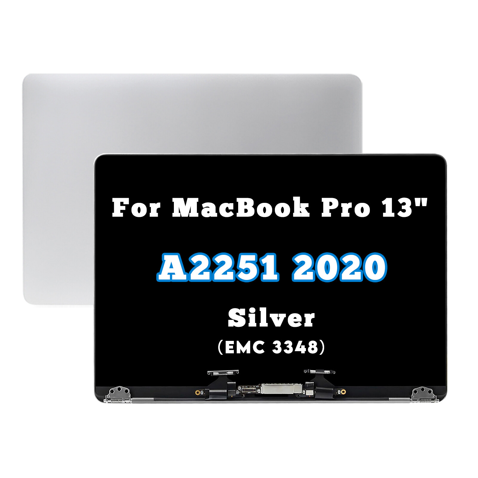 13″ For MacBook Pro A2251 2020 EMC 3348 Retina LCD Display Screen Assembly W/Kit