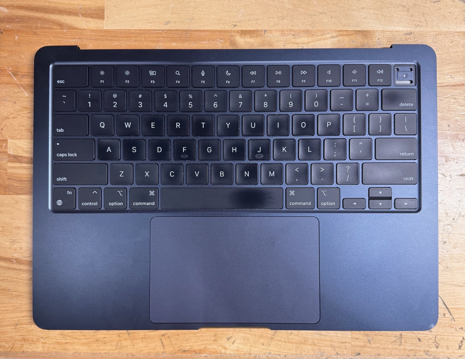Apple MacBook Air 13″ A2681 2022 Top Case Assembly 100% BH Midnight – Read