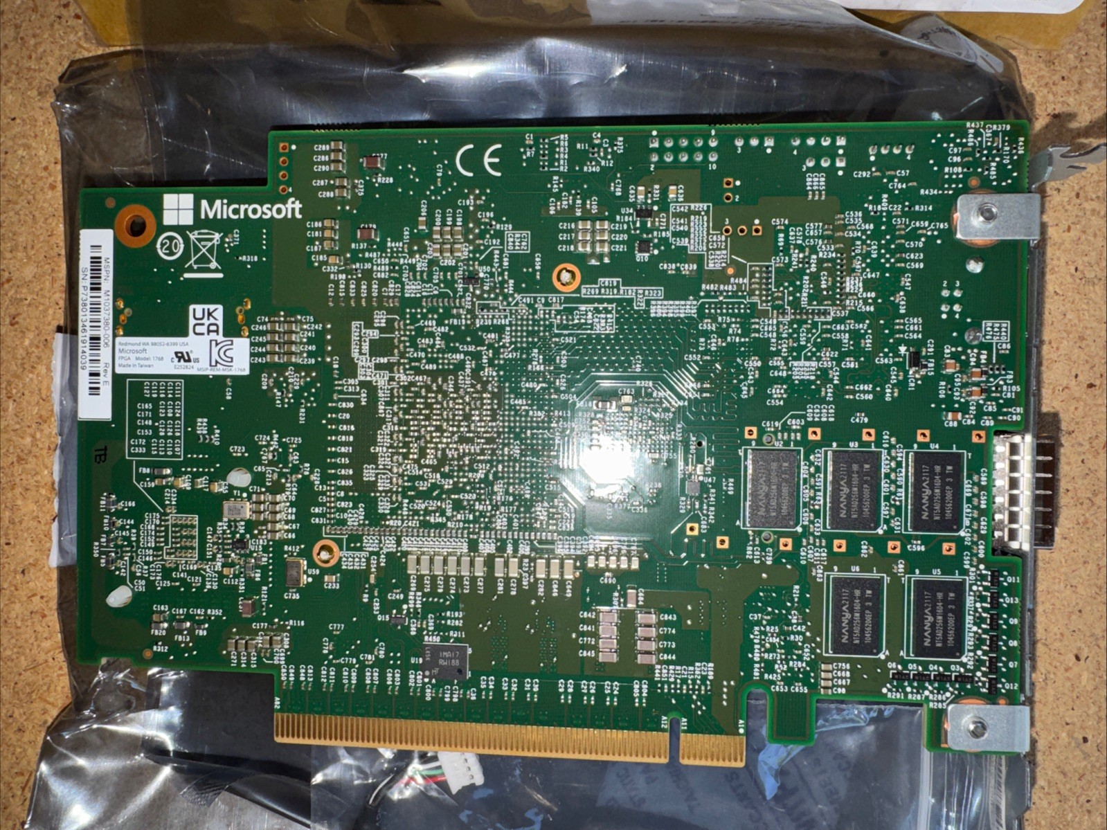 Microsoft M1037380-006 REV E, Accelerator Card***FAST FREE SHIPPING***