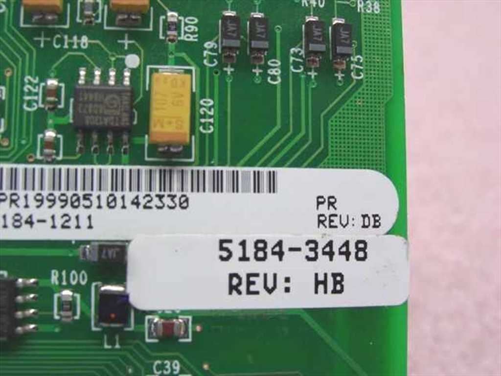 HP 5184-3448 Rev. HB PCI Voice Fax Modem Card with Cable