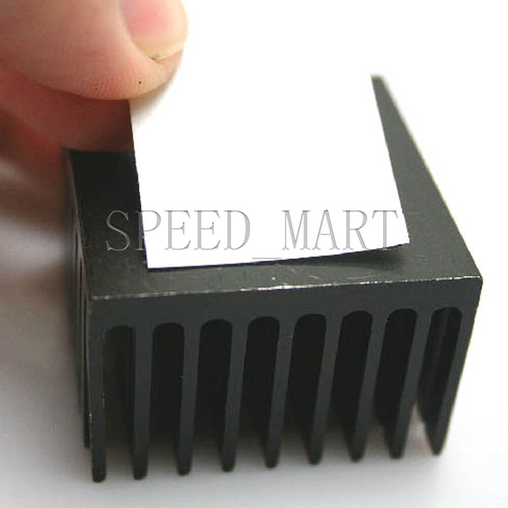 10pcs 25x25mm Double Side Square Thermal Adhesive Tape Pads for Heat Sink