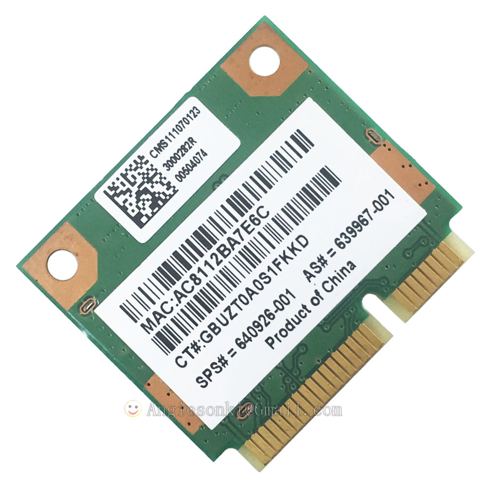 HP 640926-001 4431S 4436S 4430S 4230S Realtek RTL8188CE Pcie Wireless Wifi Card