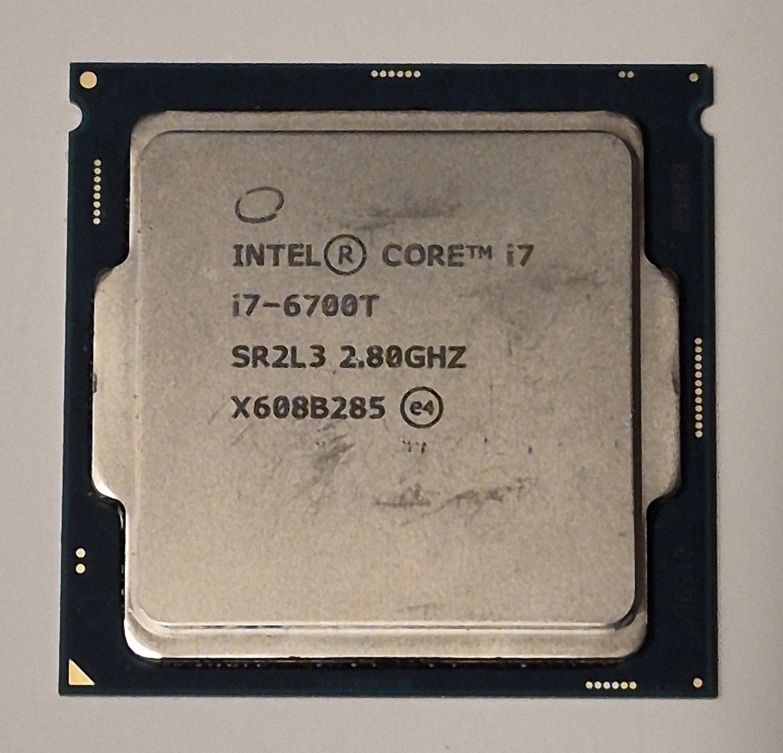 Intel Core i7-6700T CPU 6th Gen 2.8 GHz 8MB Processor SR2L3 L617G116 QTY Availab