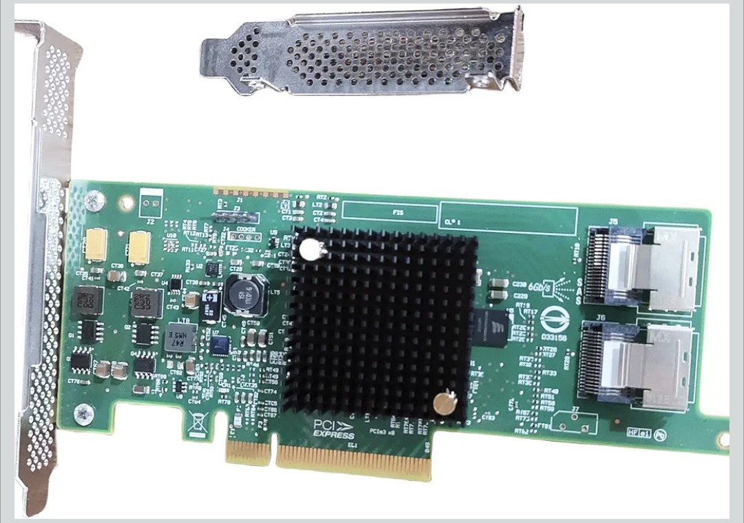9207-8i 6Gbs SAS 2308 PCI-E 3.0 HBA IT Mode for ZFS FreeNAS unRAID Host Bus…