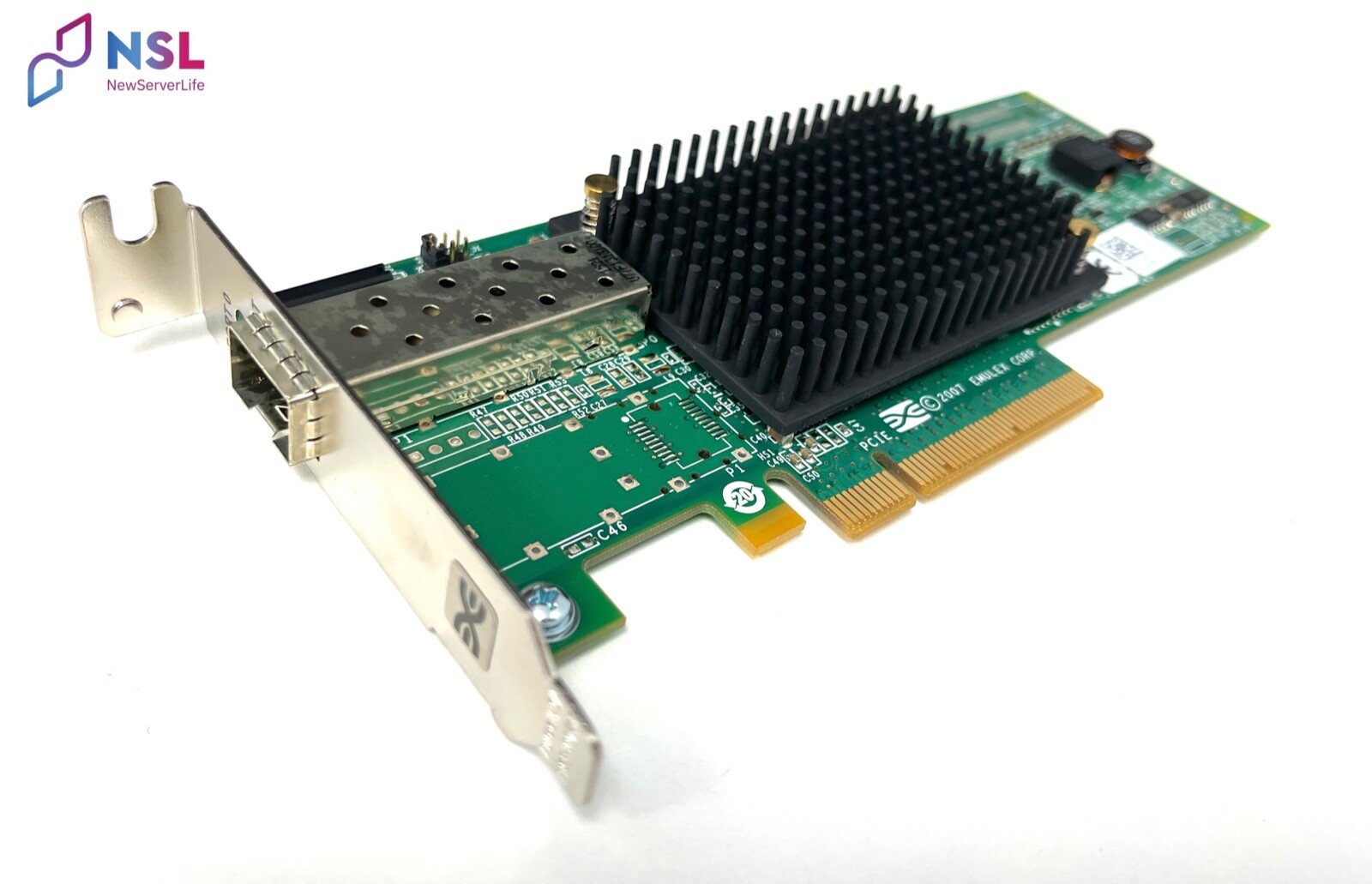 Emulex Lpe12000 Dell CN6YJ 8Gb/s Single Port FC PCIe X8 HBA Card low profile