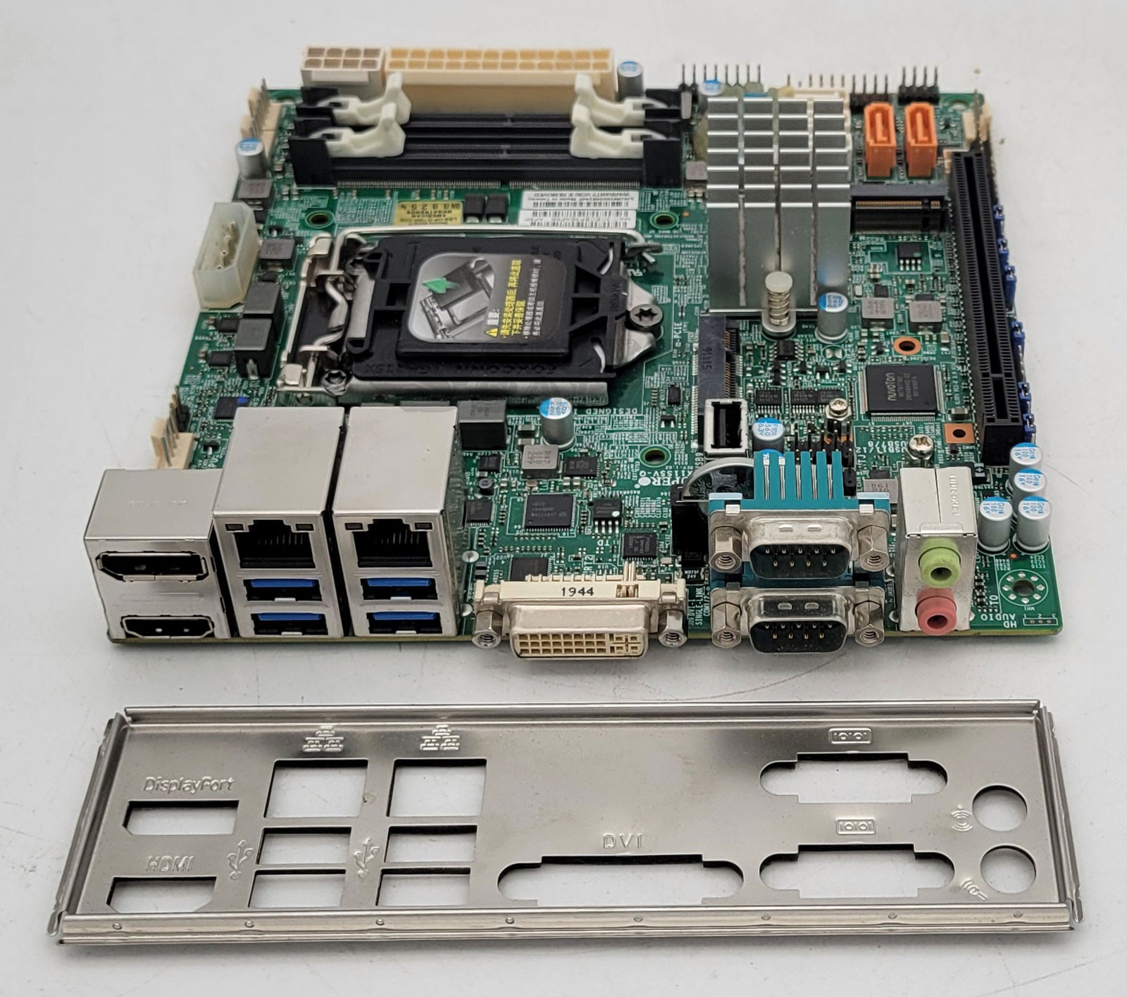 SuperMicro Intel LGA 1151 Mini-ITX Motherboard X11SSV-Q