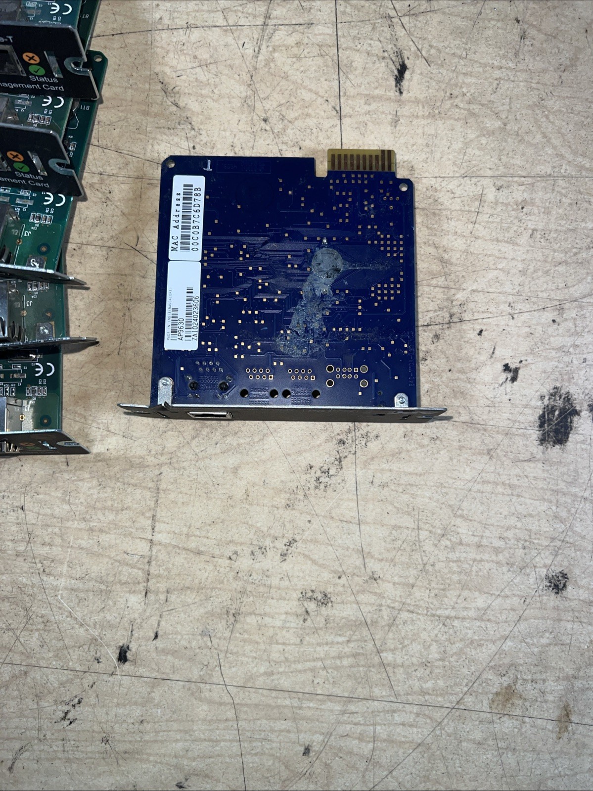 X7 APC SMART SLOT AP9617 NETWORK MANAGEMENT CARD