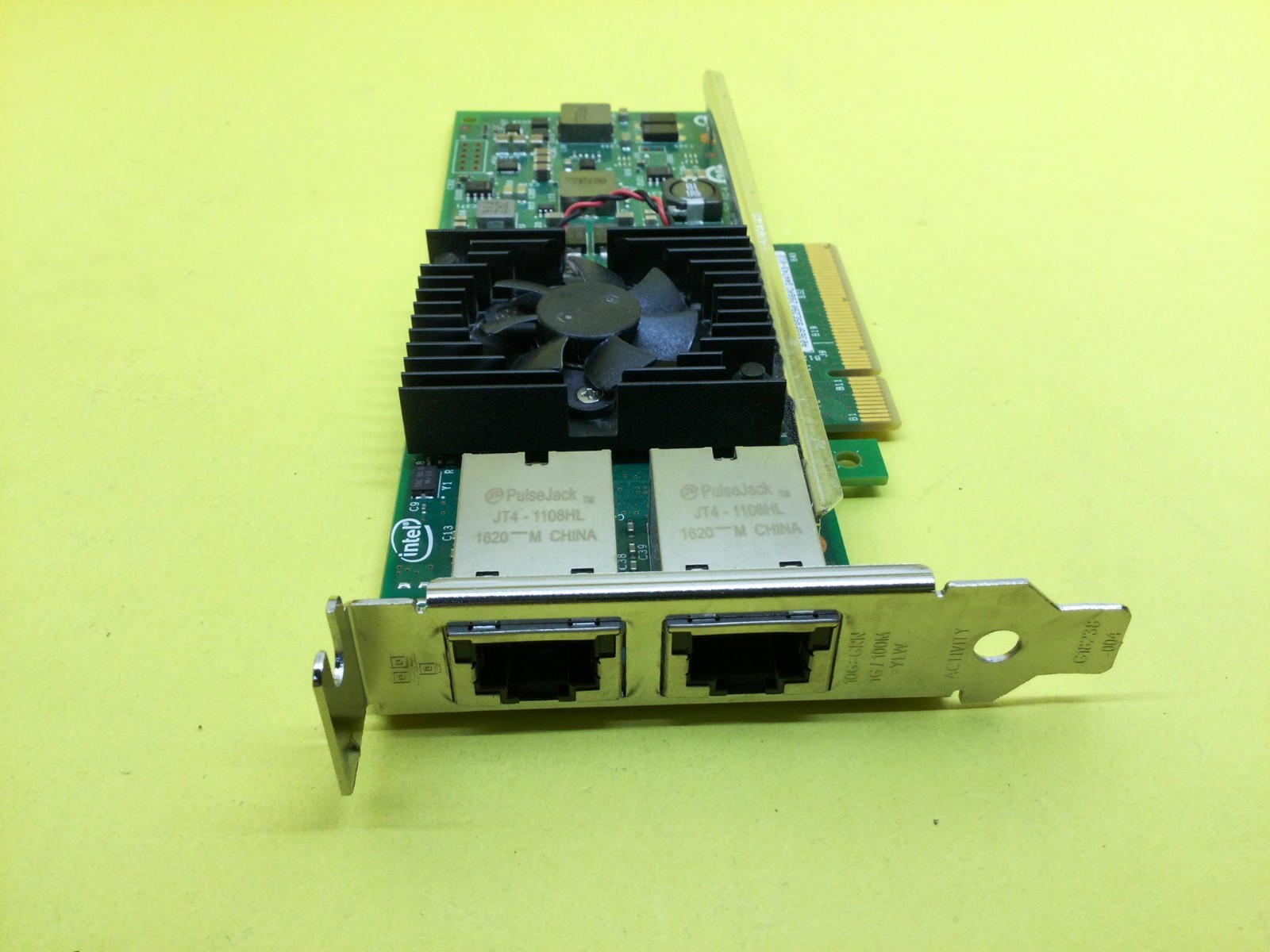 X540T2-DELL CONVERGED DUAL PORT NETWORK ADAPTER 3DFV8 K7H46 low bracket only