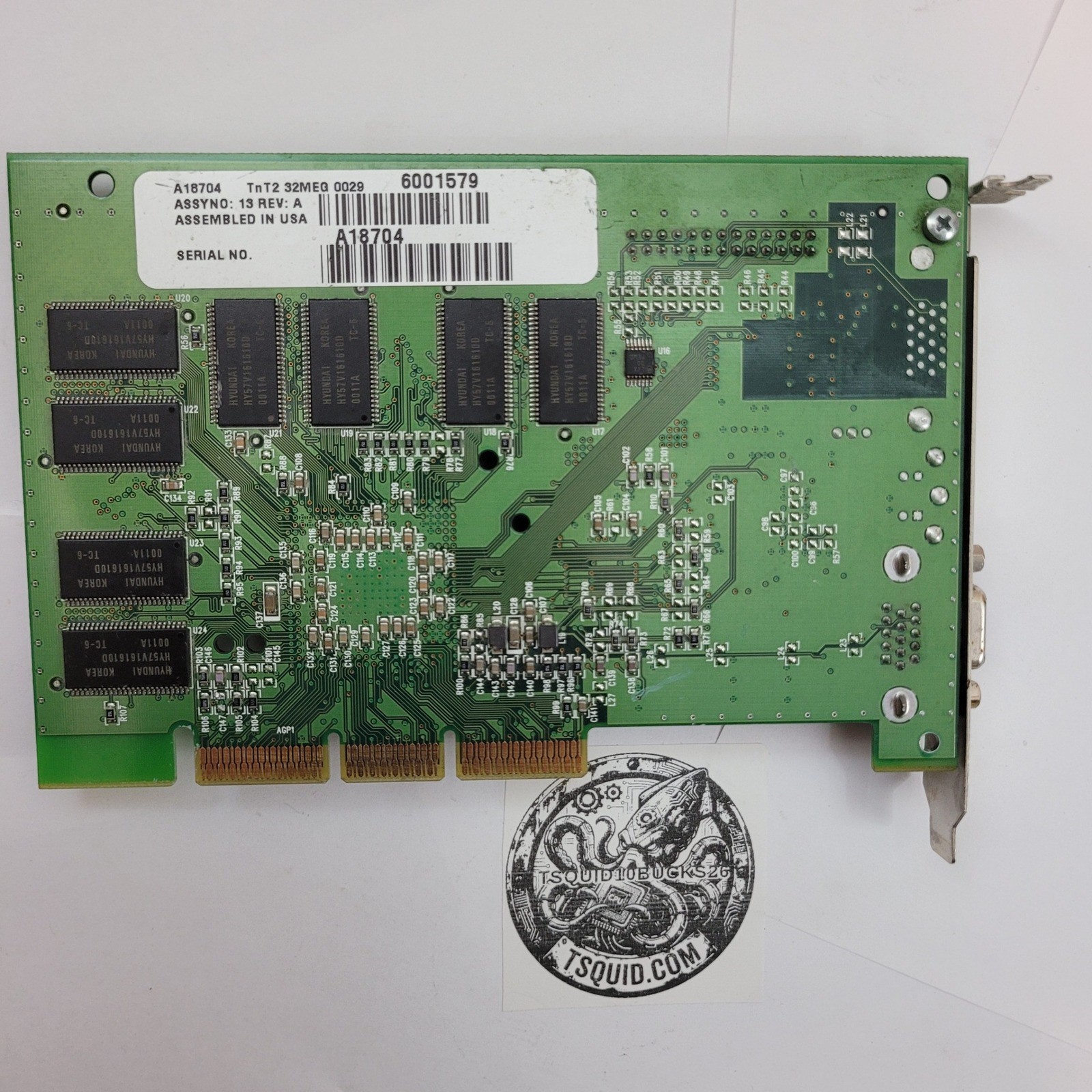 Creative Laba Graphics Card CT5823 NVIDIA RIVA TNT2 32MB AGP VGA 4001049301