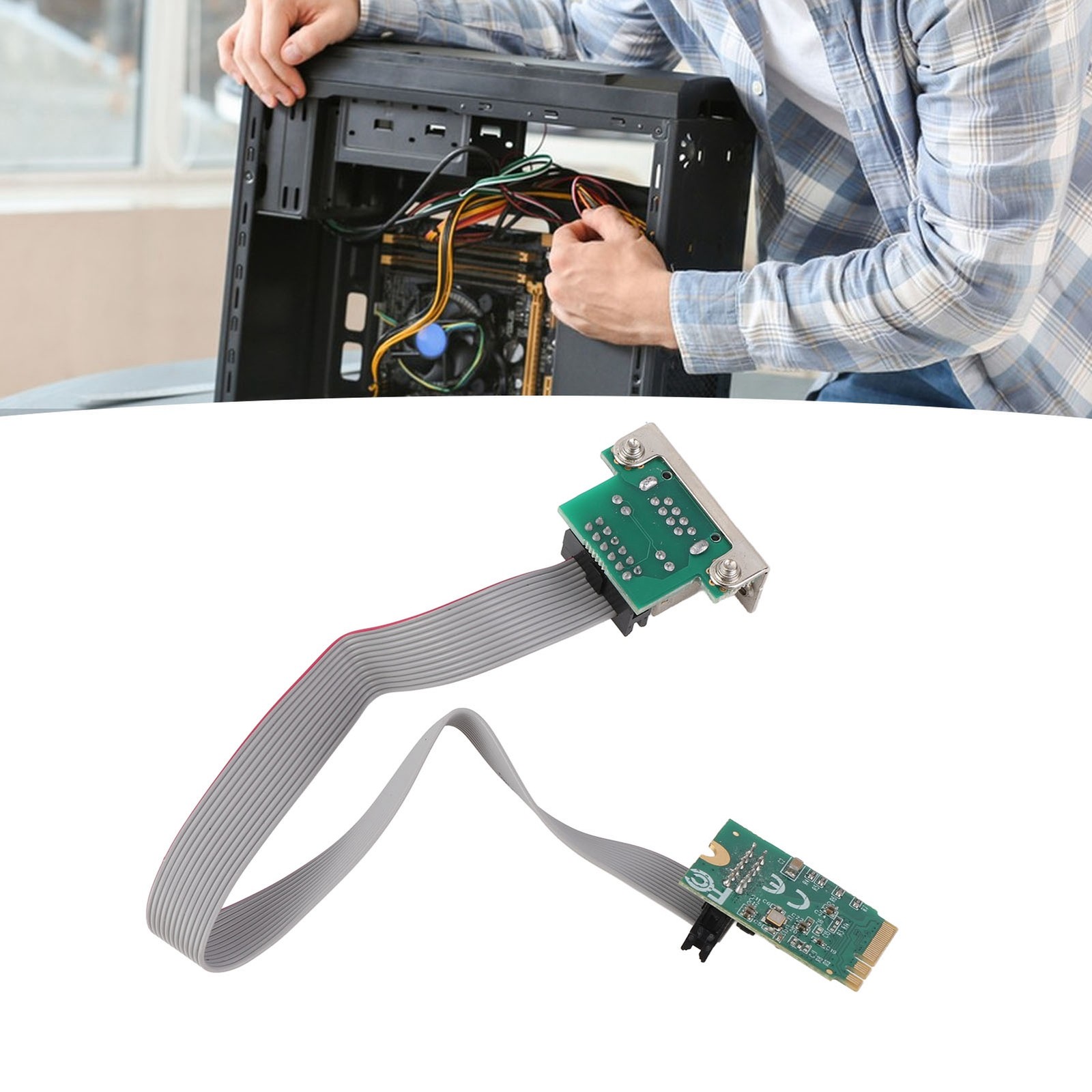 M.2 A E To RTL8111H Gigabit Ethernet Card For Various Computer Platforms