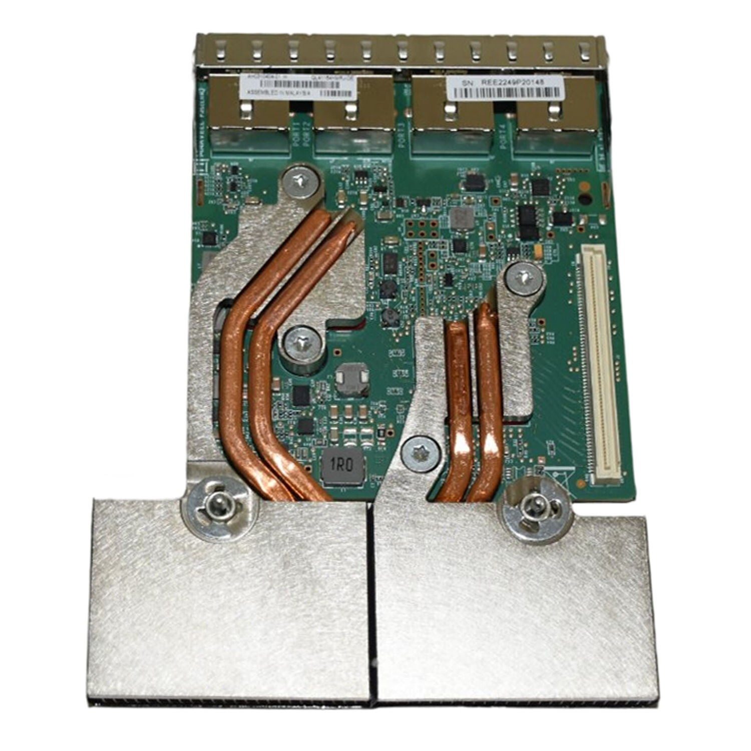 Dell QLogic QL41164 4-Ports 10GbE RJ45 Base-T PCIe Network Daughter Card X1TD1