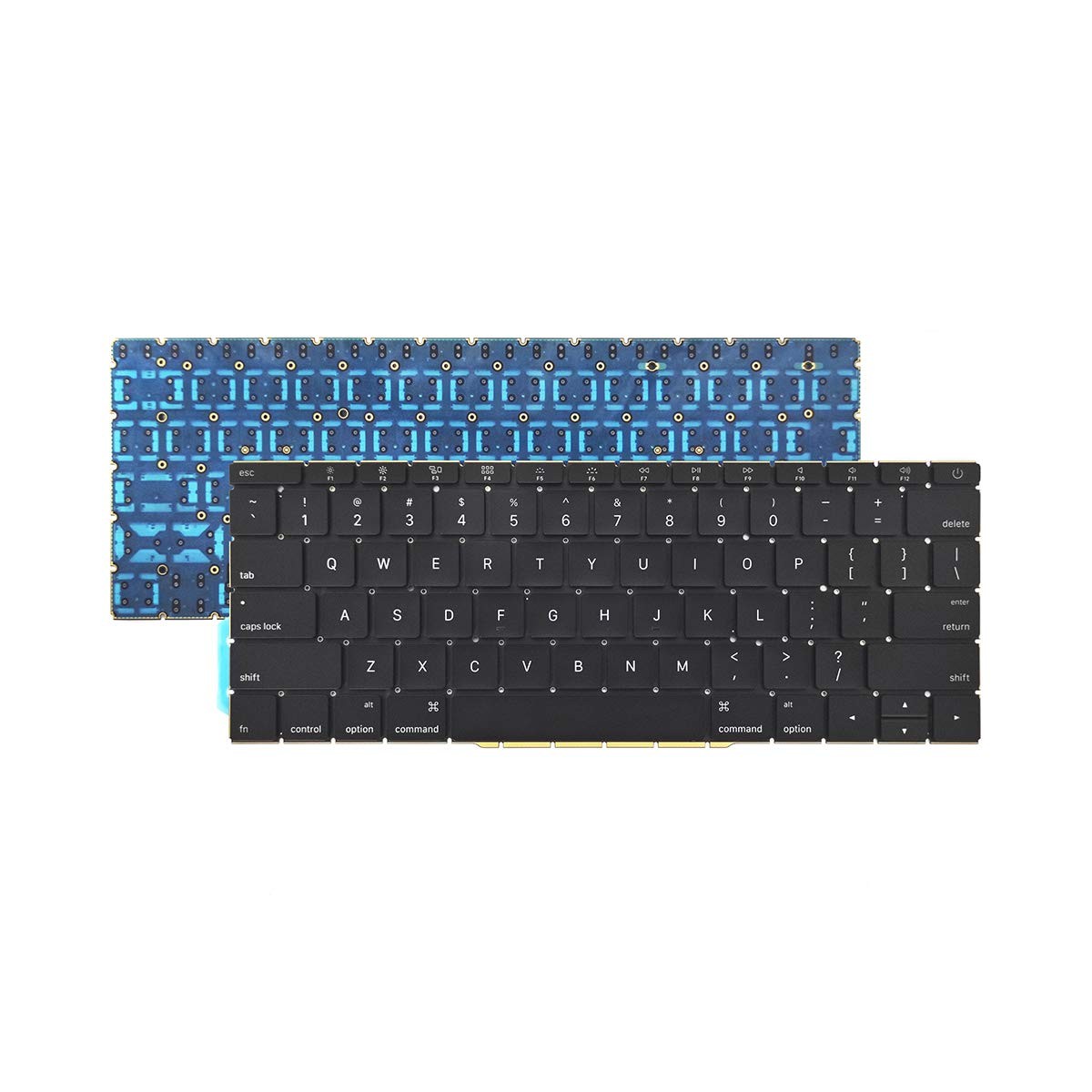 US Layout Keyboard Replacement for MacBook Pro 13″ A1708 Late 2016 Mid 2017