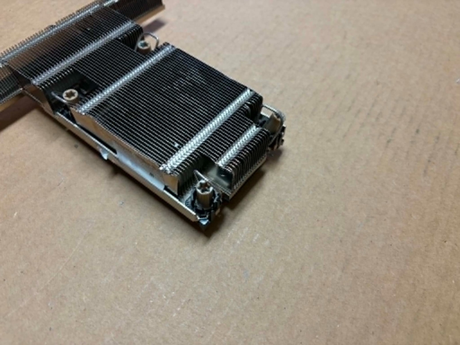 For Dell PowerEdge R750 1U High Performance Heatsink with Cage 0YR04D YR04D