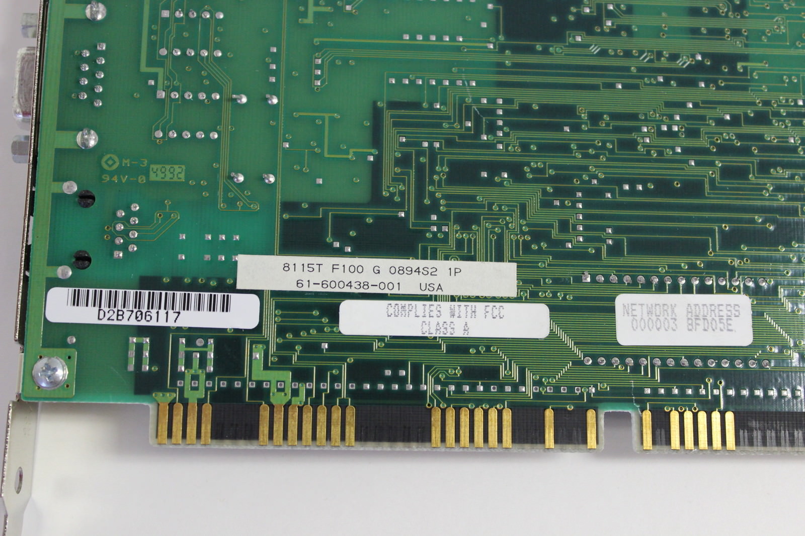 SMC 8115T ISA TOKENCARD ELITE 16/4 61-600438-001 WITH WARRANTY