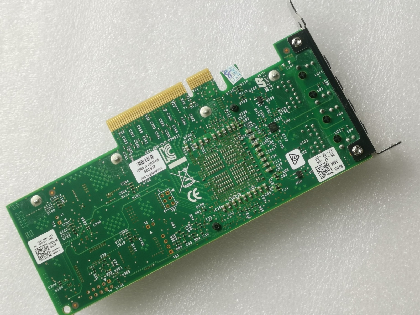 DELL/INTEL X540-T2 Genuine CONVERGED 2 Port K7H46/3DFV8 10GbE Network Card