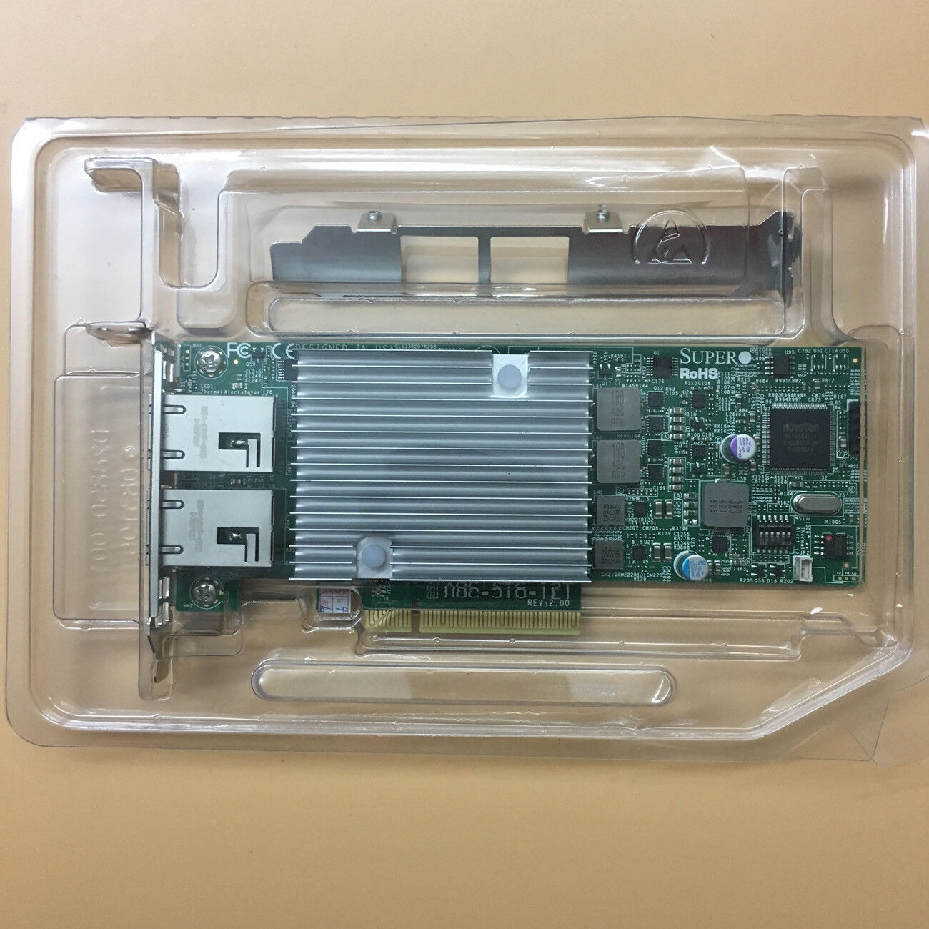 AOC-STG-I2T New SUPERMICRO 10GBE Network Adapter Card In Box AOCSTGI2T
