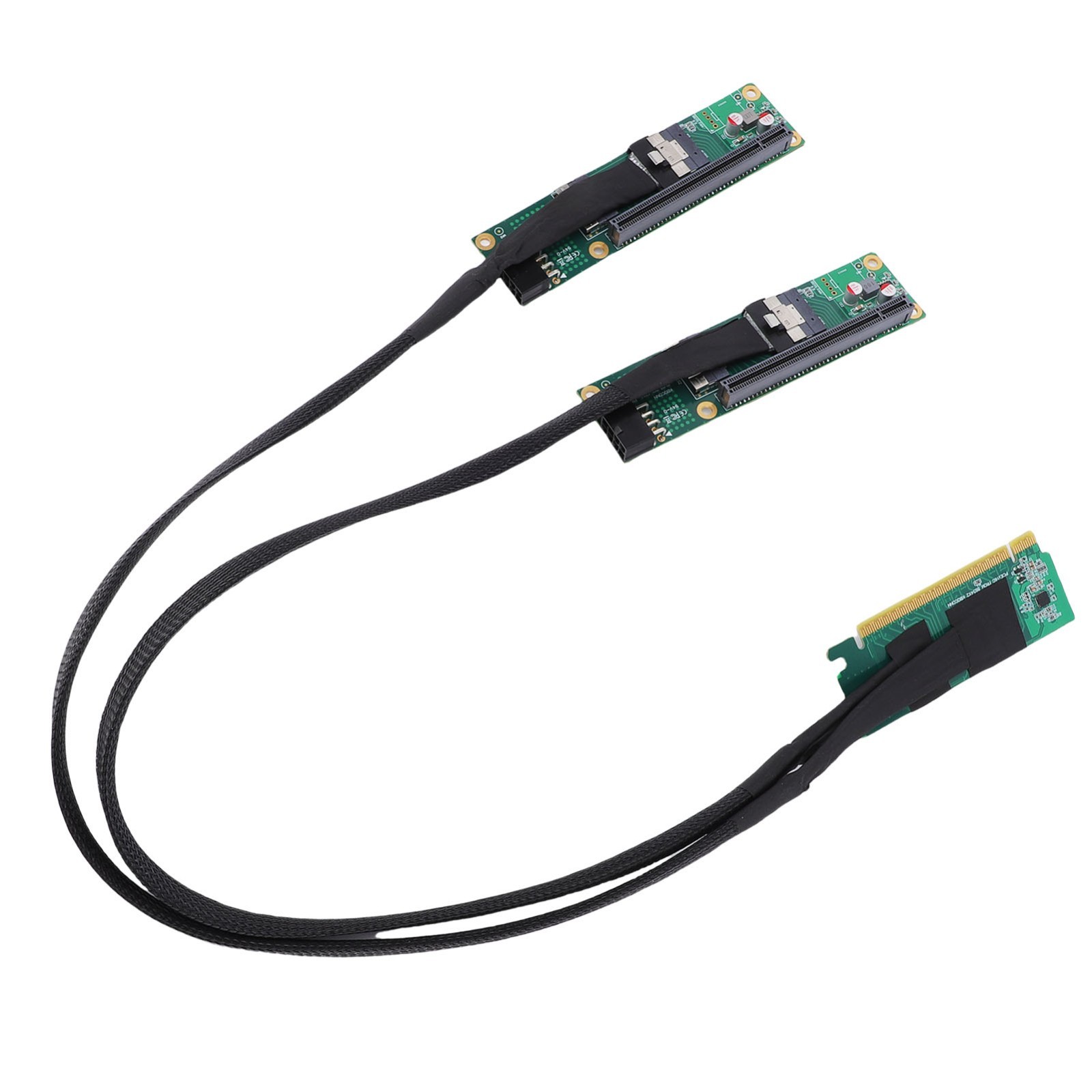 PCIe 4.0 X16 to SFF-8654 X2 Adapter Cable High Performance PCIe 4.0 to SFF-8654