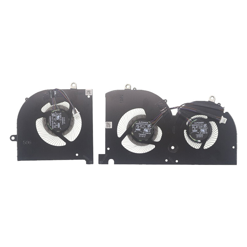 Laptop CPU GPU Cooling Fan for MSI GS76 WS76 Stealth 11UH MS-17M1