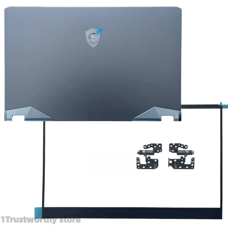 New For MSI GE76 Raider 10SGS SFS MS-17K1 LCD Back Cover&Front Bezel&Hinges Blue
