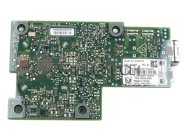 CX4411A Mellanox CX4411A ConnectX-4 Lx 25GbE 25G SFP+ SFP28 Mezzanine OCP NIC