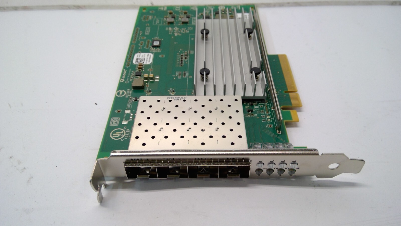 Dell QL41164HFCU-DE Quad-Port 10GbE SFP PCIe Network Adapter Dell P/N: 00HY9T