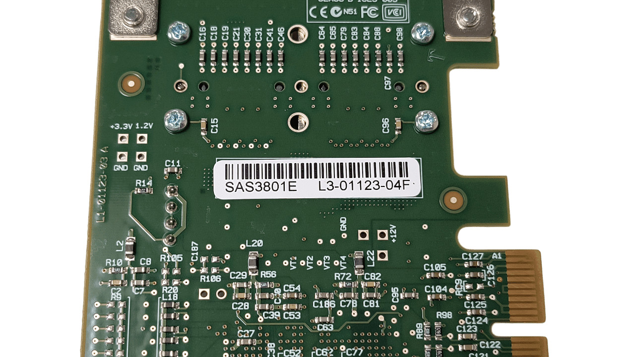 LSI SAS3801E L3-01123-04E PCI-E 3GB/s Dual Port External HBA