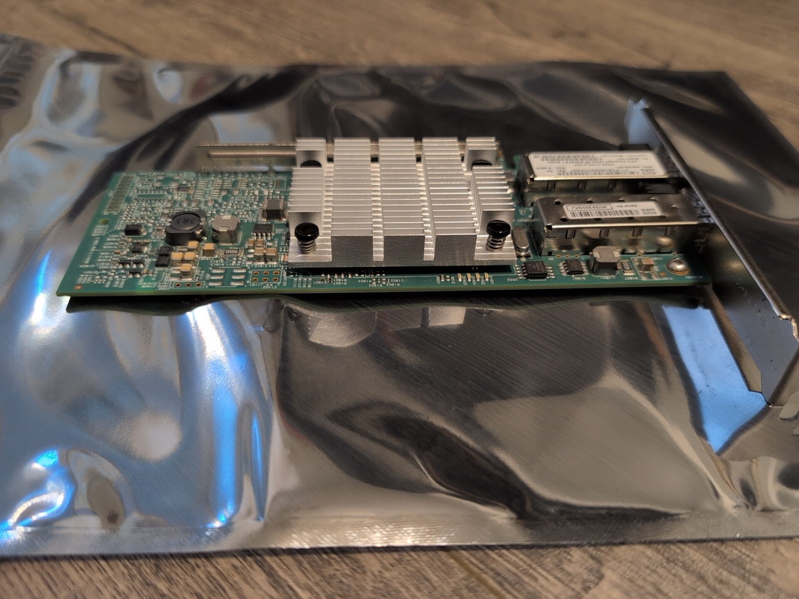 530SFP+ HP Dual Port 10GB SFP+ Ethernet Adapter 652503-B21 656244-001 (2) SFP